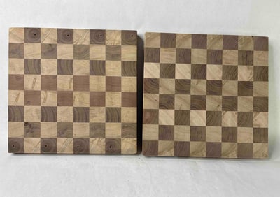 Walnut Checkerboards