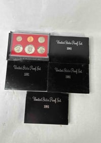 1981 San Francisco Proof Sets