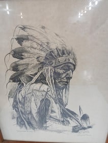 Reflections of Coup Dan Brewer Print
