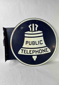 DSS Public Telephone Flange Sign