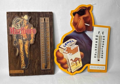 Marlboro & Camel Thermometers
