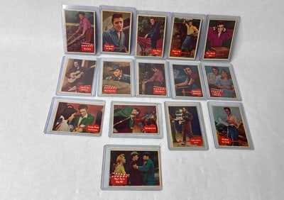 Bubbles Inc. Commemorative Elvis Trading Cards