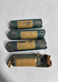 1940s Jefferson Nickels