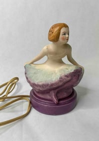 Fulper Ballerina Perfume Lamp