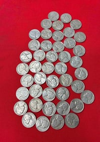 1949 Jefferson Nickels