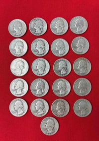 Silver Washington Quarters