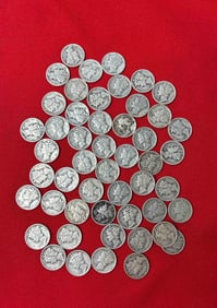 1941 Mercury Dimes