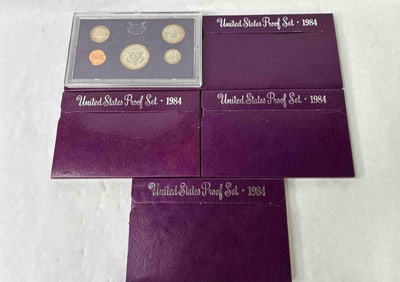 1984 San Francisco Proof Sets