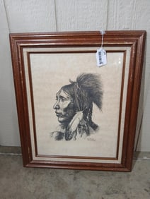 Indian Heritage Dan Brewer Print