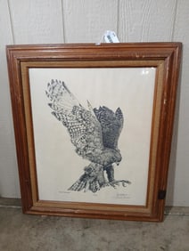 Wing of the Hawk Dan Brewer Print