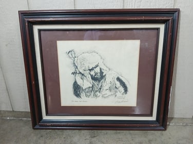 Two Bears Fort Parker Dan Brewer Print