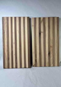 Striped Walnut Cutting Boards