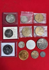 Medals, Tokens, and Foreign Coins