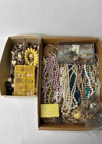 Beaded Necklaces, Earrings, Brooches, and Jewelry