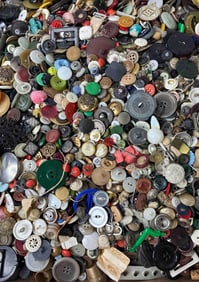 Large Variety of Older Buttons