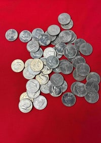 Lot of 54 Bicentennial 1/2 Dollars