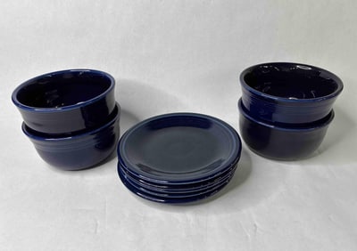 Cobalt Blue Fiesta Ware DIshes
