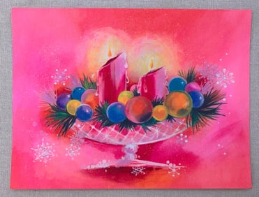 42 pc c1960s Deadstock Coronation Collection Christmas Holiday Card Assortment