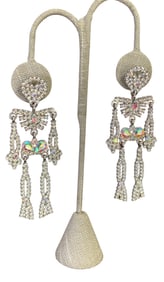 13 pc Vintage Halloween Skeleton, Black Cat, Spider, Pumpkin Kirks Folly Costume Jewelry Collection