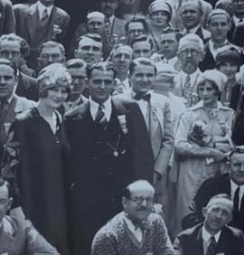 c1927 Illusionist 2nd Annual Convention International Brotherhood of Magicians Wizards Photograph
