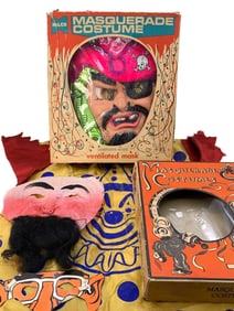 5 pc Vintage Halloween Costume Collection