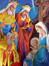 150 pc c1960s Deadstock Foiled Christmas Card Collection