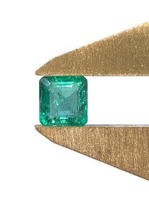 6 pc Natural and Created Emerald Gemstone Collection