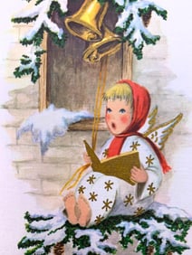 124 pc c1960s Deadstock Christmas Card Collection