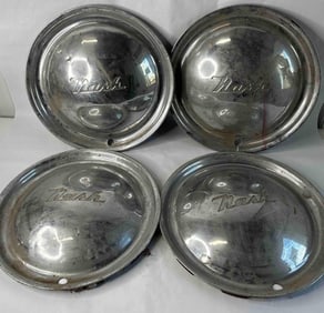 1950's Rambler Statesman Wheel Covers Lot of 4