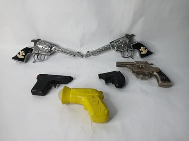 Hopalong Cassidy Cap Guns, Trooper Cap Gun, Water Guns and More