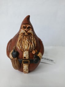 Cast Iron Santa Claus Still Coin Bank