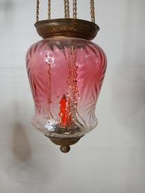 French Napoleon Pull Down Hanging Candle Lamp