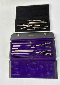 Dietzgen Constructo Drafting Tool Sets in Original Cases