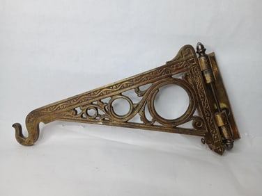 Brass Apothecary Show Globe Hanging Bracket