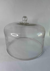 Hand Blown Glass Cake Dome