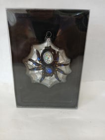 Old World Christmas Hand Blown Molten Glass Ornamental Legend of the Spider Ornament