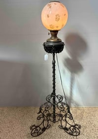 Beacon Ornate Victorian Piano Lamp