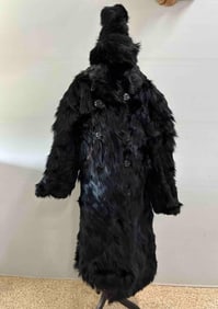 Bear Fur Coat & Hat