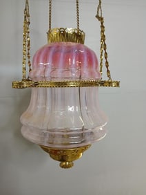 Regal Iris Kerosene Pull Down Hall Lamp