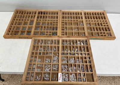 3-Loaded Multi Section Printer Trays