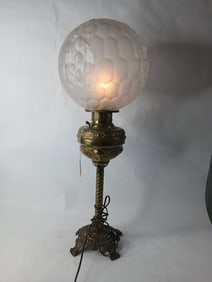 Brass Body Banquet Parlor Lamp