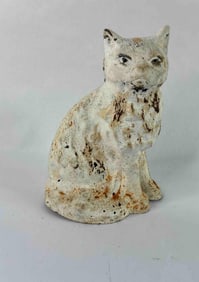 Cast Iron Cat Door Stop