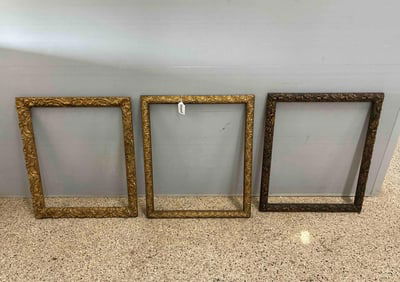 19th Century French Gilt Ornate Frames