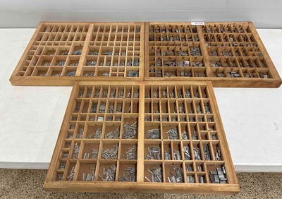 3-Loaded Multi Section Printer Trays
