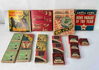 Early Castle Films, Keystone Films and More Home Films Inc. Very Early Shows