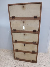 5 Hinged Door Shelf Cabinet