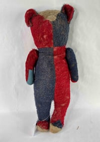 Original 1925 Steiff Straw Stuffed Harlequin Bear