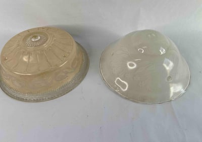Art Deco Satin Glass Light Fixtures