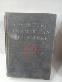 Lot of 4 early readers inc. Abram son of Tebah, Vinzi, American Government, Adventures in Literature
