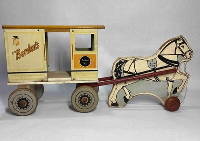 Rich Toys Borden's milk wagon